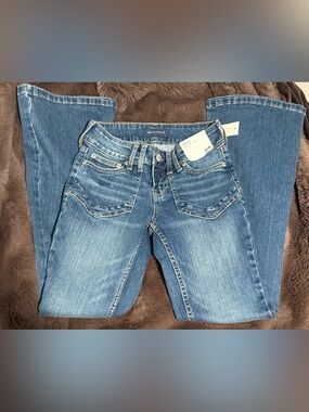 Aeropostale low rise flare jeans